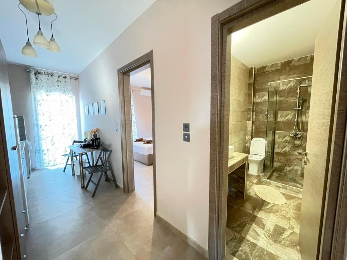 Sea View Apartments Aphrodite เลปโตการายา ภายนอก รูปภาพ