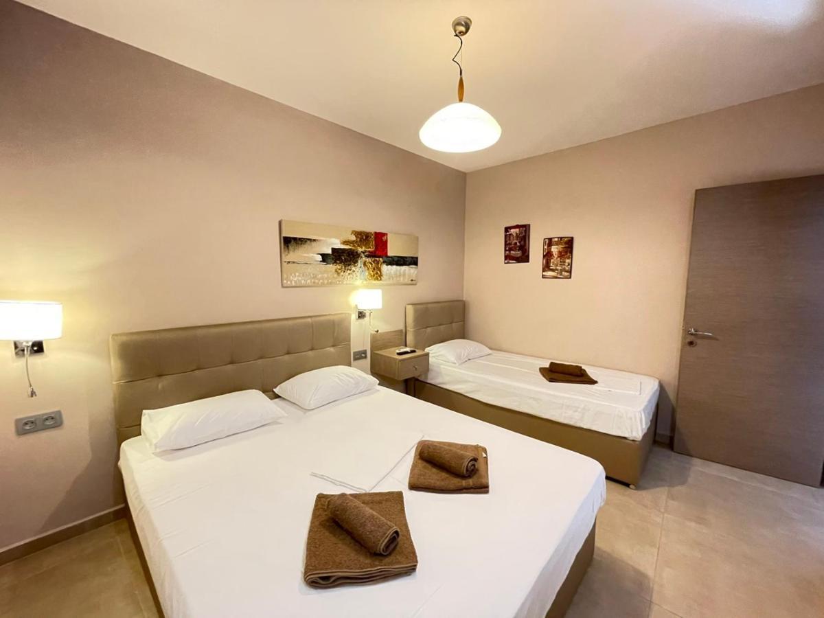 Sea View Apartments Aphrodite เลปโตการายา ภายนอก รูปภาพ